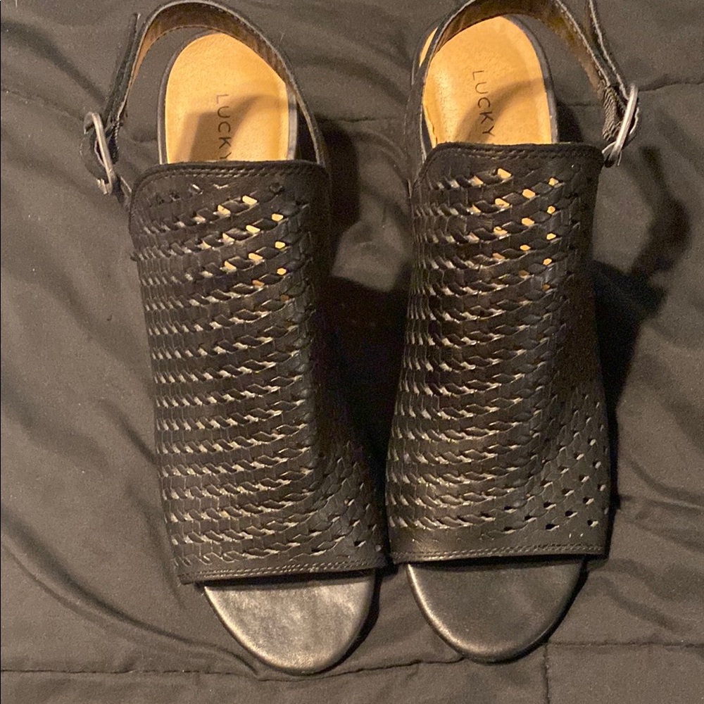 Lucky Brand Black Women's Sandals